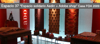 Espacio Nº 37: Espacio Solidario, AEDIN+ADOBE Shop por Bruno Cariglino (Casa FOA 2009)