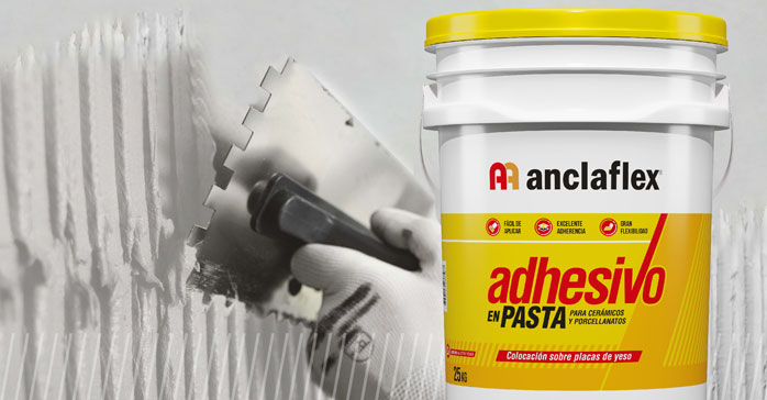 Adhesivo en Pasta de Anclaflex: eficiencia y versatilidad para proyectos de construcción