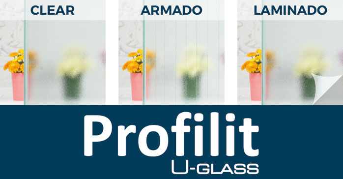 Nuevos productos de Profilit U-Glass