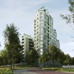 Viviendas Kop Dakpark / INBO + h3o