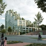 Viviendas Kop Dakpark / INBO + h3o